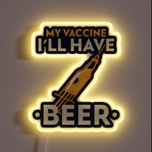 Charger l&#39;image dans la galerie, Vaccinated and ready to party with this neon beer sign.