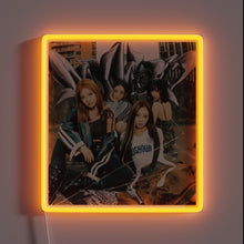 Charger l&#39;image dans la galerie, Vibrant My World Neon Sign with Individual RGB Color Options