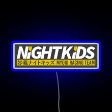 Charger l&#39;image dans la galerie, Myogi Night Kids RGB neon sign blue