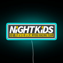 Charger l&#39;image dans la galerie, Myogi Night Kids RGB neon sign lightblue 