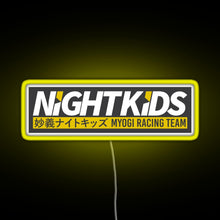 Charger l&#39;image dans la galerie, Myogi Night Kids RGB neon sign yellow