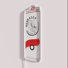Charger l&#39;image dans la galerie, Neon Nebraska State Symbol White Claw Beer Sign for Bars
