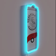 Charger l&#39;image dans la galerie, Neon Nebraska White Claw Sign Illuminates Home Bar Decorations