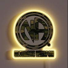 Charger l&#39;image dans la galerie, Recovery Illuminated: NA Inspired 12-Step Camouflage Sign with Neon Accents.