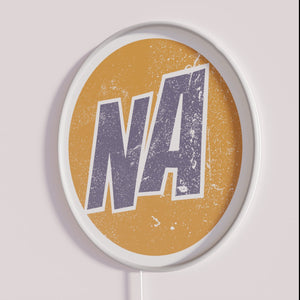Neon Recovery Gift for Narcotics Anonymous and 12-Step Sobriety Support
