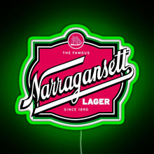 Charger l&#39;image dans la galerie, Narragansett Harpoon RGB neon sign green