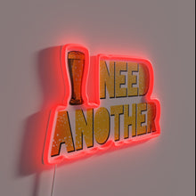 Charger l&#39;image dans la galerie, Nostalgic Bar Sign for Beer Lovers with Color Changing Effect