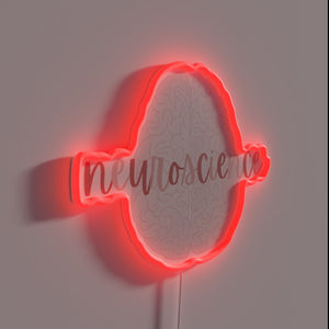 Neuroscience Inspiration in Bright Colors with Modern Neon Signage
