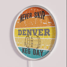 Charger l&#39;image dans la galerie, Vibrant RGB neon beer sign perfect for home bars always.