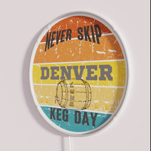 Vibrant RGB neon beer sign perfect for home bars always.