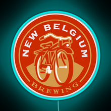 Charger l&#39;image dans la galerie, New Belgium Brewing RGB neon sign lightblue 