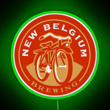 Charger l&#39;image dans la galerie, New Belgium Brewing RGB neon sign green