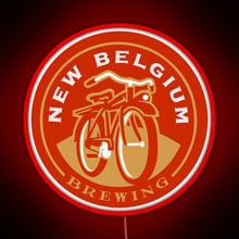 Charger l&#39;image dans la galerie, New Belgium Brewing RGB neon sign red