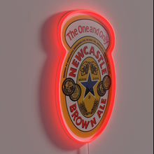Charger l&#39;image dans la galerie, Authentic Newcastle Brown Ale Neon Sign for Your Home Bar