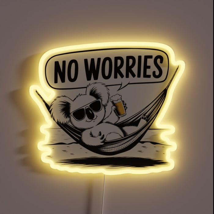 Relax and Unwind with this Bright Vibrant Neon Sign Glow