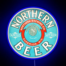 Charger l&#39;image dans la galerie, Northern Beer RGB neon sign blue