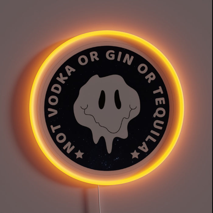 Add a splash of personality with this vibrant spirit sign