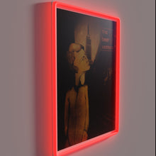 Charger l&#39;image dans la galerie, Vibrant New York City street scene in glowing neon colors.
