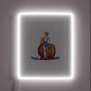 German Oktoberfest Beer Festival Neon Sign for Parties and Decor