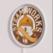 Charger l&#39;image dans la galerie, Official Steamworks Brewing Co. Neon Sign with Colorful RGB Lighting