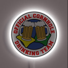 Charger l&#39;image dans la galerie, Neon Sign Featuring Beers and RGB Lighting for Tailgating Fun