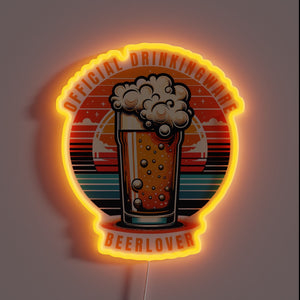 Add a vibrant touch to your man cave or pub.