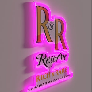 Add retro flair with official rich and rare reverse drink glow.