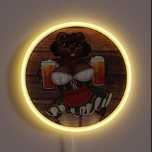 Charger l&#39;image dans la galerie, Vibrant RGB Neon Sign Illuminates Festive Spirit of Oktoberfest Brew