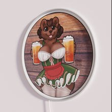 Charger l&#39;image dans la galerie, Vibrant RGB Neon Sign for Oktoberfest Amber Ale Beer Enthusiasts