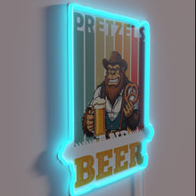 Charger l&#39;image dans la galerie, Vibrant RGB Oktoberfest party decoration featuring Bigfoot and beer humor.