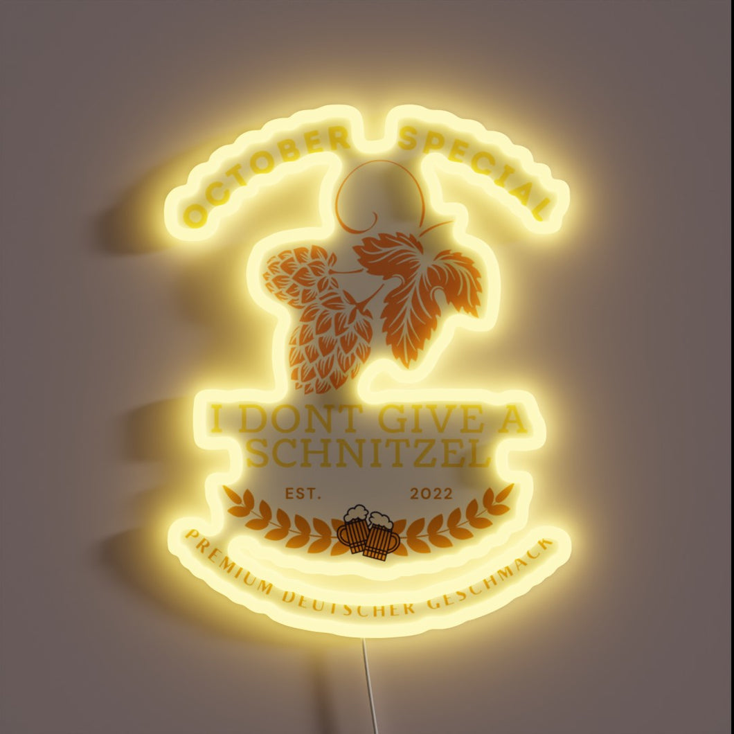 Add a festive touch with this glowing beer-themed decor