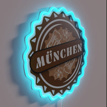 Charger l&#39;image dans la galerie, RGB neon sign featuring iconic Oktoberfest in Munich beer festival