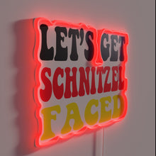 Charger l&#39;image dans la galerie, Colorful German-themed neon sign featuring festive Oktoberfest-inspired design graphics.