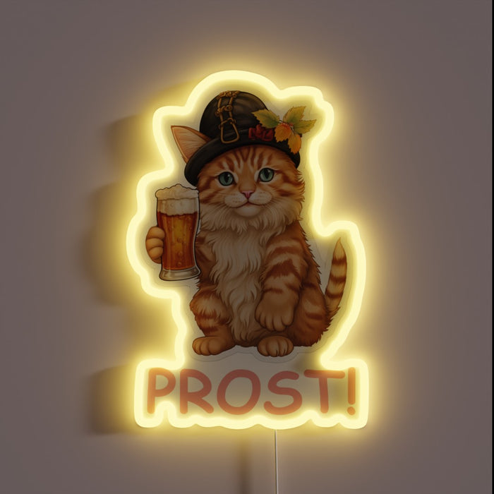 Brighten up your beer garden with festive neon German cheer