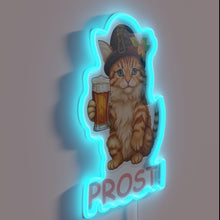 Charger l&#39;image dans la galerie, Add vibrant Oktoberfest spirit with our colorful neon Prost sign.