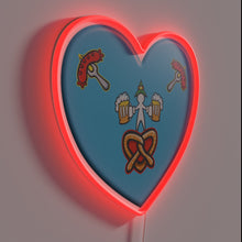 Charger l&#39;image dans la galerie, Add festive ambiance with vibrant Oktoberfest inspired RGB neon lighting.