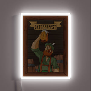 Add vibrant color to your beer garden with this sign.