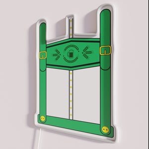 Bavarian Style Neon Sign For Oktoberfest Beer Drinking Tracht Enthusiasts