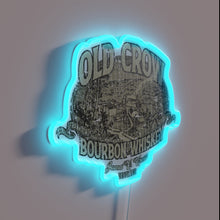 Charger l&#39;image dans la galerie, Vintage whiskey brand logo nostalgic glow neon signage decoration accent