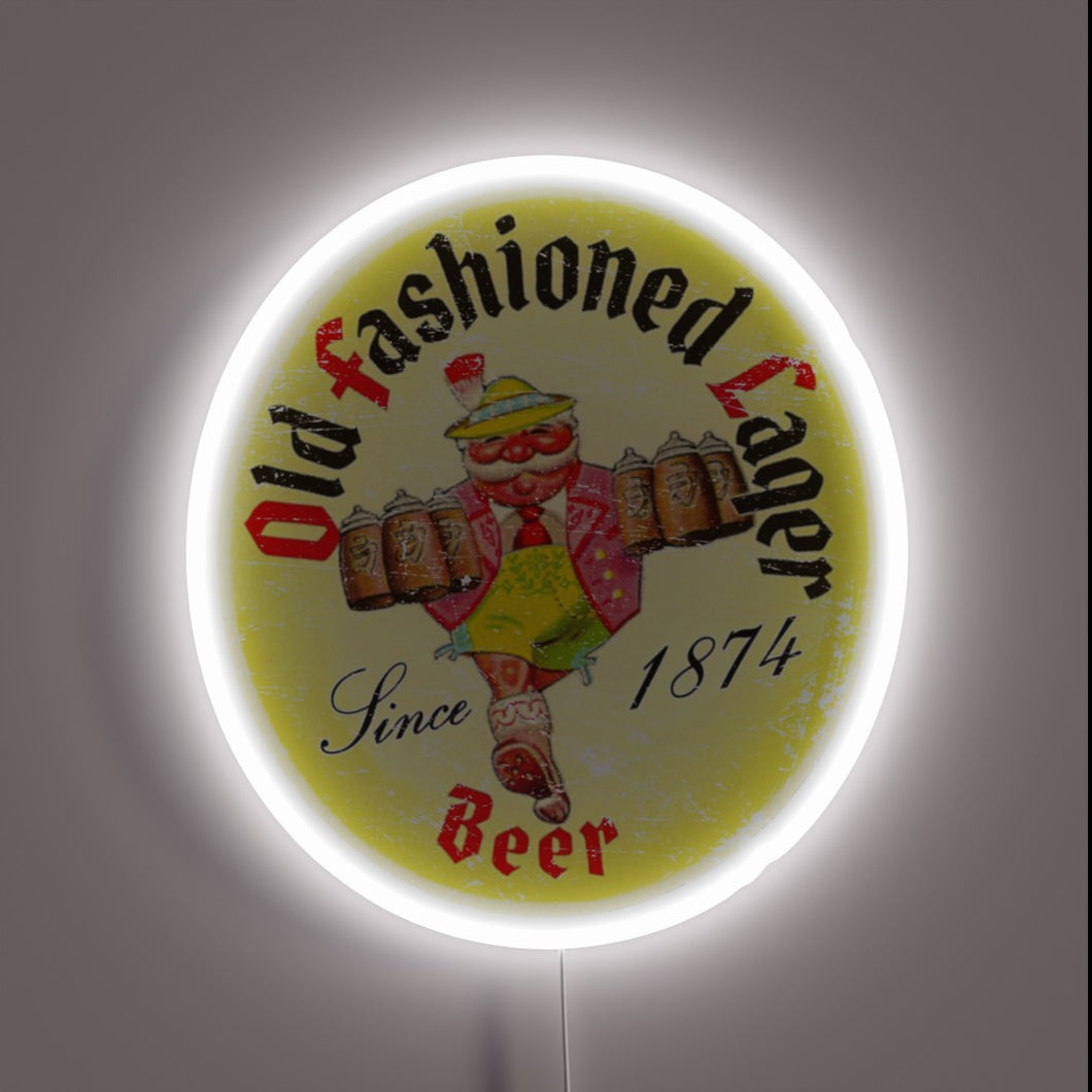 Brewing Tradition in Every Vintage Inspired Colorful Neons