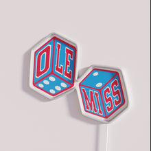 Charger l&#39;image dans la galerie, Vibrant neon sign for Ole Miss beer die enthusiasts nationwide.