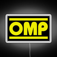 Charger l&#39;image dans la galerie, OMP Logo RGB neon sign white 