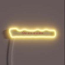 Charger l&#39;image dans la galerie, Live in the moment with vibrant &quot;One Day At A Time&quot; sign.