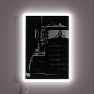 Eye-catching semi-RGB illuminated neon sign with customizable color options