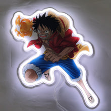 Charger l&#39;image dans la galerie, RGB Luffy Red Hawk neon sign