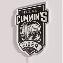 Charger l&#39;image dans la galerie, Original Cummins Cider brand logo neon RGB illuminated bar decoration