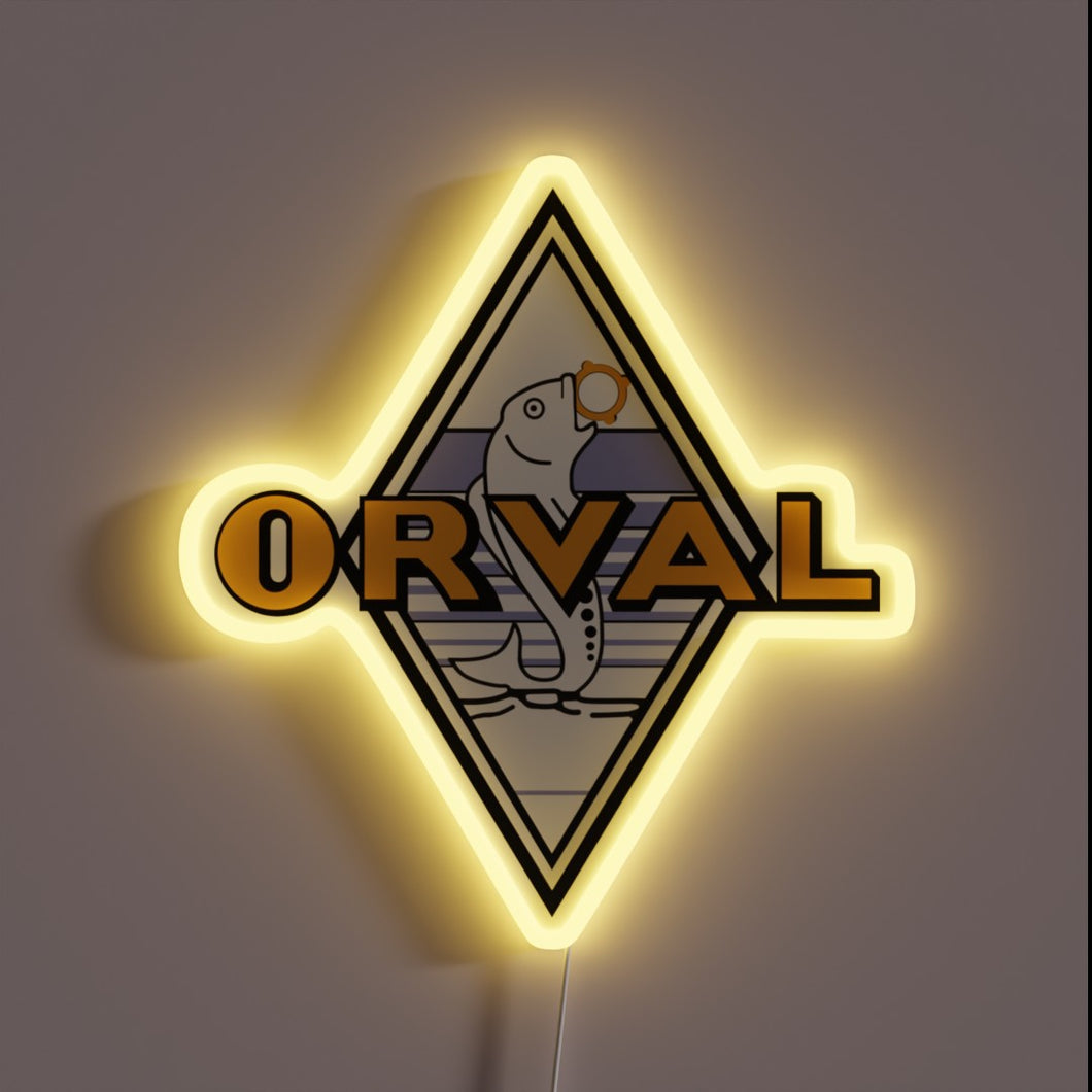 Bright, eye-catching neon logo light for Trappist beer enthusiasts everywhere