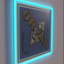 Charger l&#39;image dans la galerie, Vibrant Orval LED Sign Illuminates Your Wall with Colorful Neon Lighting