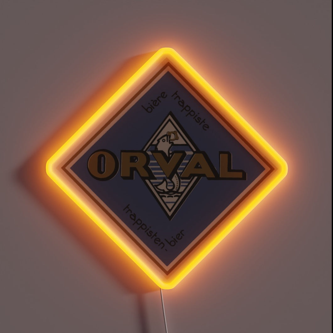 Retro-futuristic neon signage for the bold and eccentric beer lover