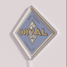 Charger l&#39;image dans la galerie, RGB Color Changing Orval Neon Sign Art for Modern Decor